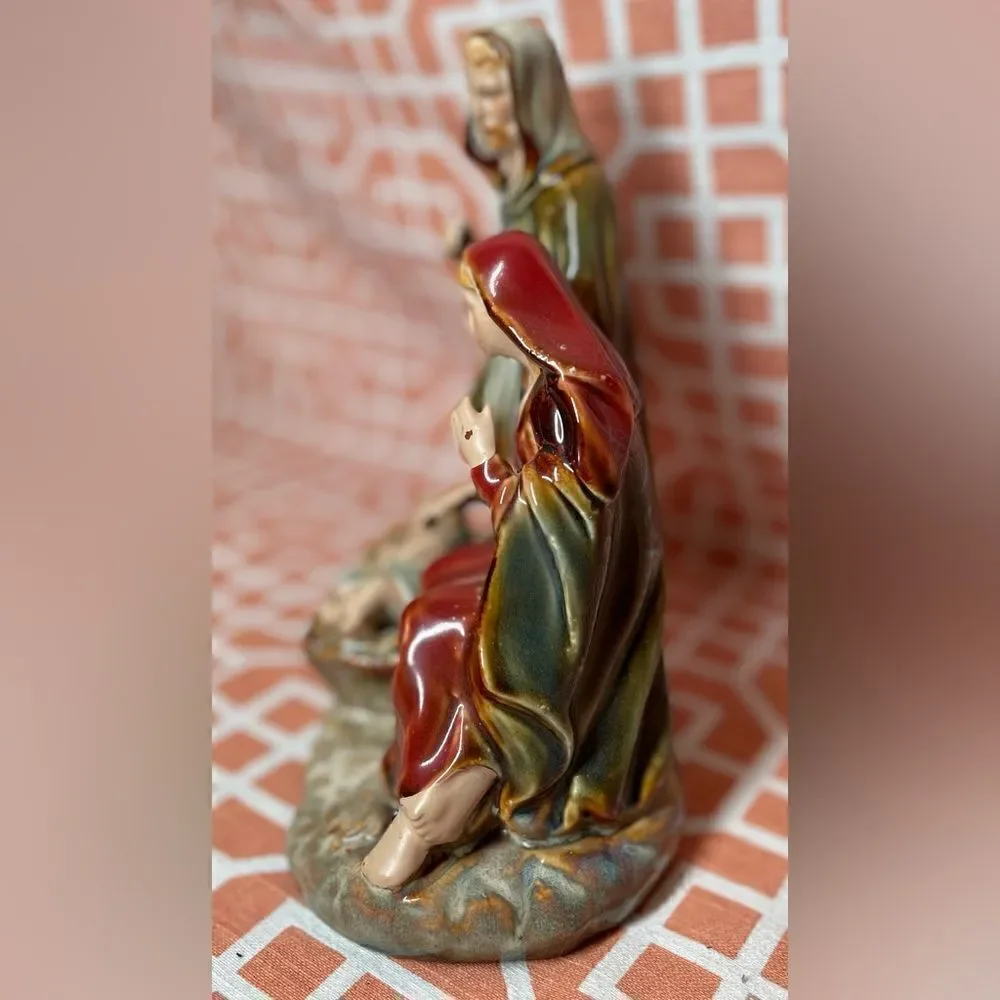☃️❄️☃️ Nativity Scene Holy Family Joseph, Mary & Baby Jesus EPC